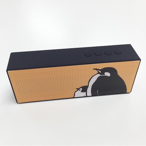 Bluetooth スピーカー コウテイペンギン-オレンジ