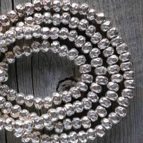 ＊karen silver beads NO18