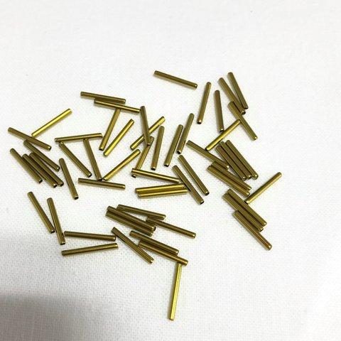 国産純チタンパイプ　チタンゴールド　10mm　100個セット