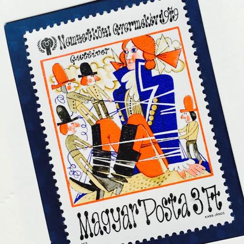 ちいさなartmuseum hungary　stamp