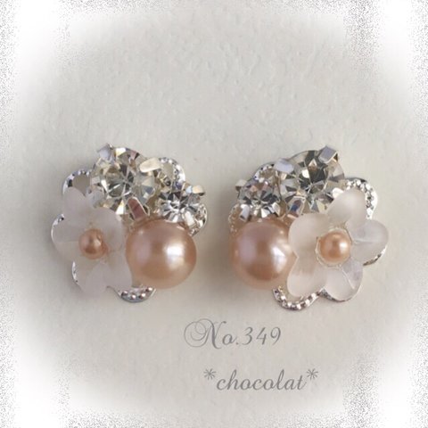 フロストフラワー♡ピアス