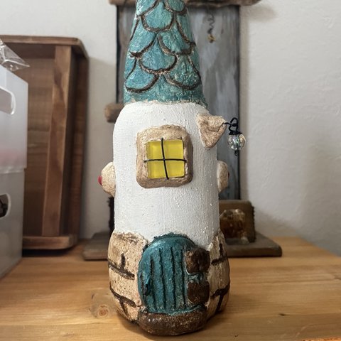 モルタル花瓶