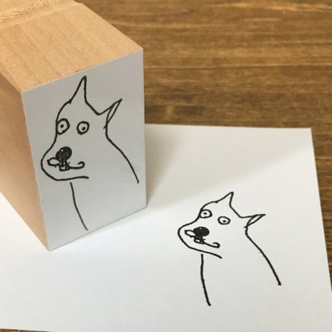 ハンコ スタンプ 犬