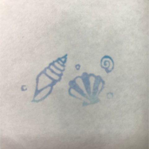 消しゴムはんこin OCEAN