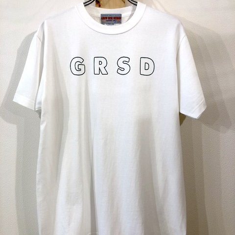 GROW RISE DESIGN　ロゴTシャツ（プリントカラー・グリーン）
