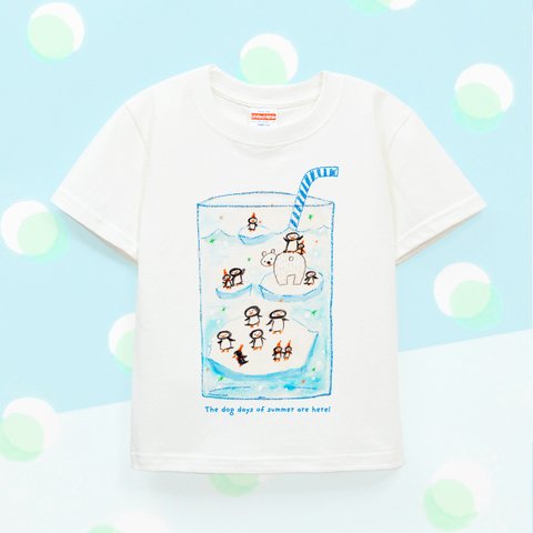 Kids  Ｔシャツ 半袖（南極サイダー）