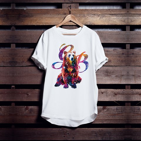 サーフくまTシャツ「GraBear Girl」