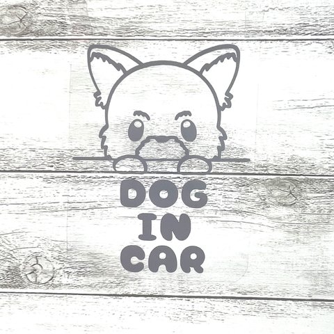 ヨーキー【DOG IN CAR】 