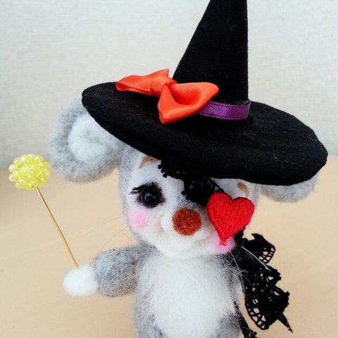 メルヘン♡レトロなネズミちゃん(グレー) ～ハロウィン仮装version～