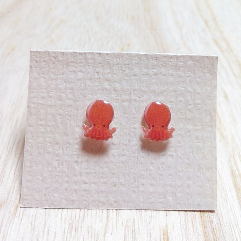 No.1512  たこのピアス☆