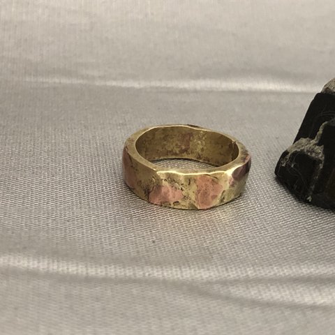 銅と真鍮の指輪　(ランダム)