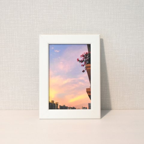 ポストカード〈フレーム付き〉・夕暮れ