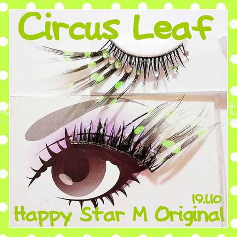 ❤★Circus Leaf★partyまつげ サーカス リーフ★送無料●即買不可