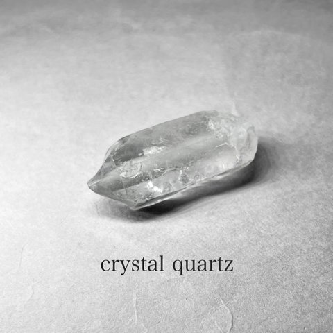 brazil crystal quartz：storation / ブラジル産水晶原石6：ストレーション 透明度A
