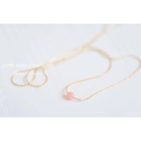 petit-sango-necklace...プチ珊瑚ネックレス