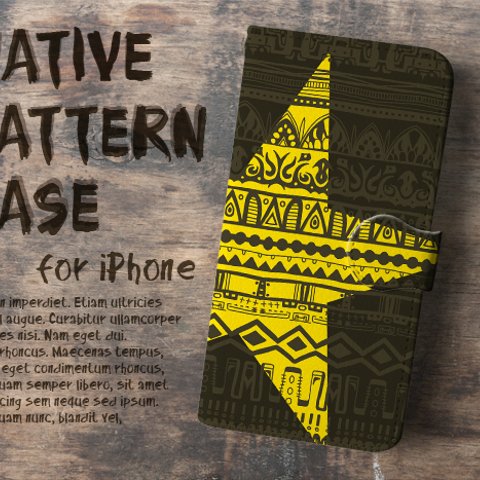 【NATIVE PATTERN】iPhoneケース