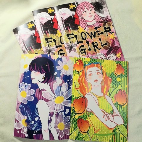 田村ミホ / ファーストミニ画集「FLOWER GIRL」
