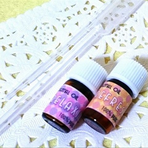 ブレンド精油1ml☆アロマストーンやアロマペンダントに