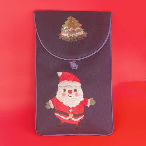 クリスマス携帯電話バッグ純粋な手刺繍