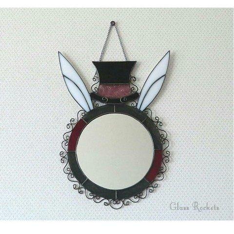 アリス ウサギ  鏡