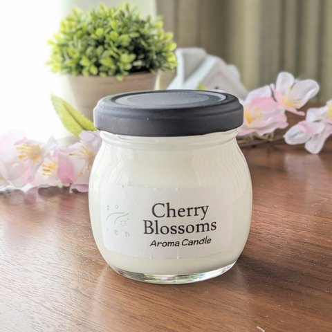 Cherry blossoms／aroma candle