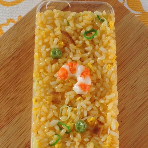 【送料無料】食品サンプル　チャーハン　iPhone11Proケース
