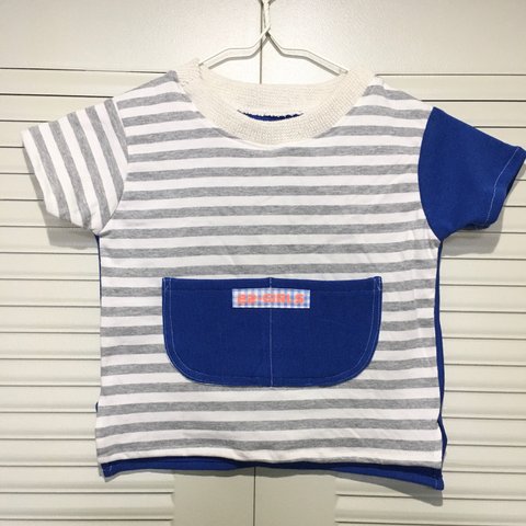 しましまとあお T SHIRTS KIDS ▶︎Tシャツ・キッズ・ジュニア・ボーダー・マリン