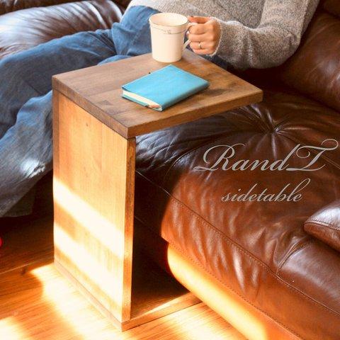 サイドテーブル　棚　木　エボニー色　ソファ　北欧　プランター　カフェ　おしゃれ　かわいい