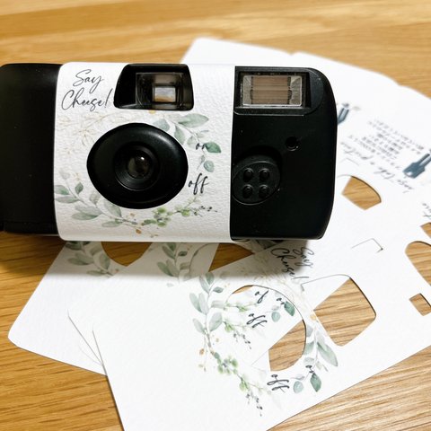 写ルンです ボタニカルver. カメラカバー インスタントカメラ 結婚式アイテム