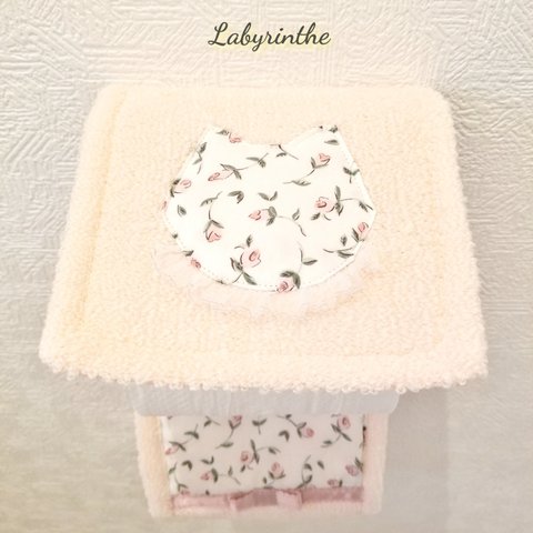 再再入荷♡トイレットペーパーホルダーニャンカバー