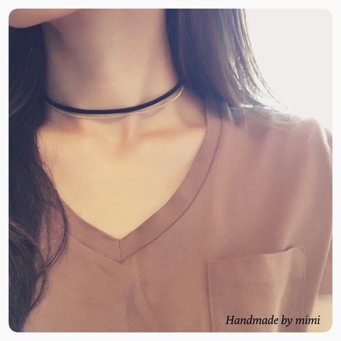 【7color】choker necklace