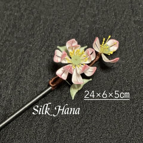 【Silk Hana】No.33ハスの花のかんざし