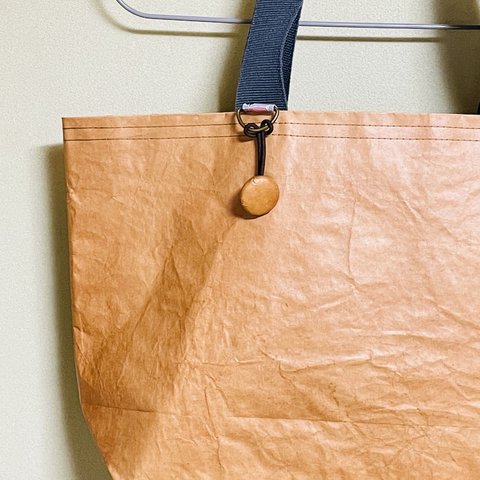 【柿渋】お米の袋で作った鞄　秋田　無地トートバッグ