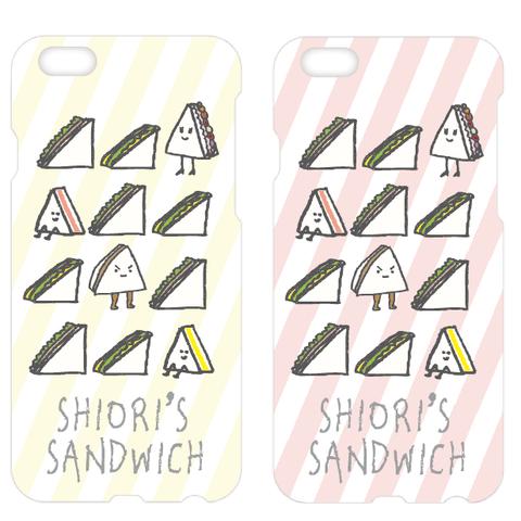 【オーダーメイド】スマートホンケース★　サンドイッチ　ピクニック