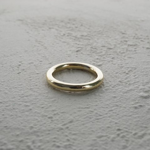 plane ring 3.0mm（brass）