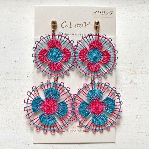 ❁ レース刺繍のアクセサリー ❁ Lsize