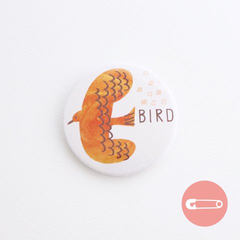 BIRD_トリ【54mm】_缶バッジ