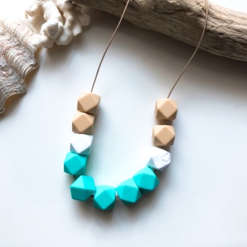 sale! 歯固めネックレス turquoise