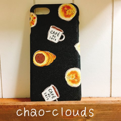 New❗️パンとカフェオレ☆iPhoneケース