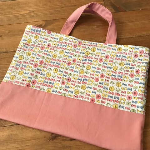 ＊admi＊ピンクの可愛いレッスンbag＊再販