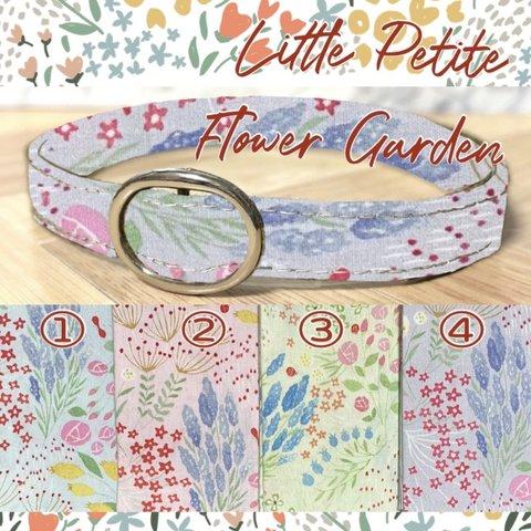 45100	Little　petit　flower　garden＊迷子札付＊フルオーダーの軽い首輪