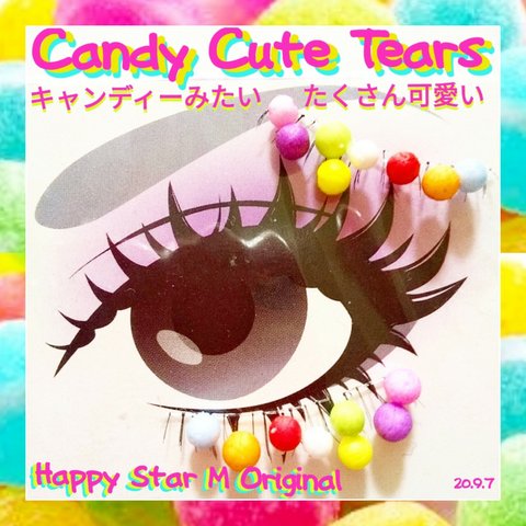 ❤感謝品★Candy Cute tears★下partyまつげ キャンディーキュート ティアーズ★送無料●即買不可