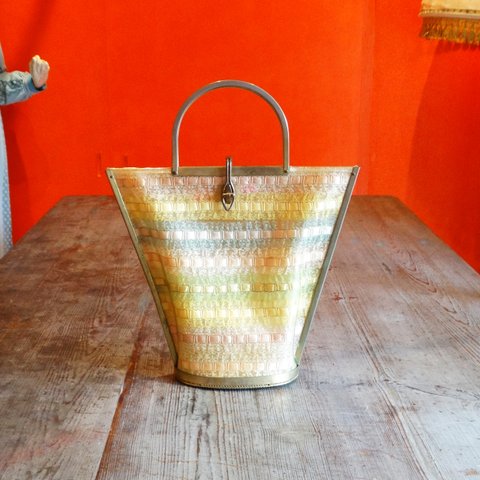 Vintage ribbon lace handbag