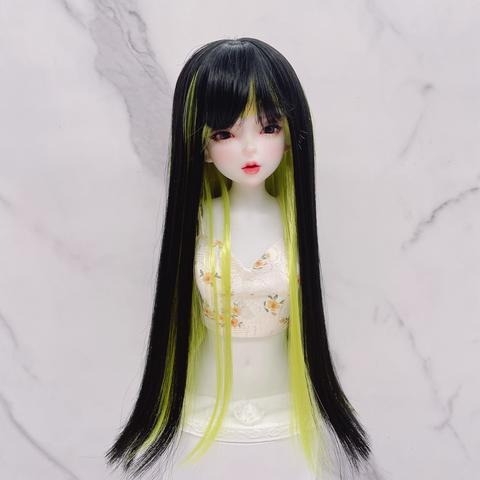 BJD 1/3 1/4  1/6人形 ドール用ウィッグ カツラ 耐熱 ハンドメイドzxww-135