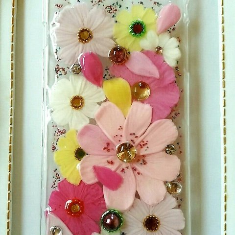 蓄光 コスモス 秋桜 iPhone6プラス