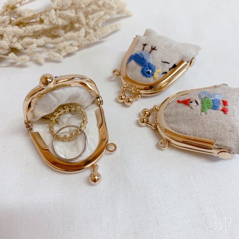 幸せのリングケース💍🤍𓈒𓏸刺繍🪡🧵