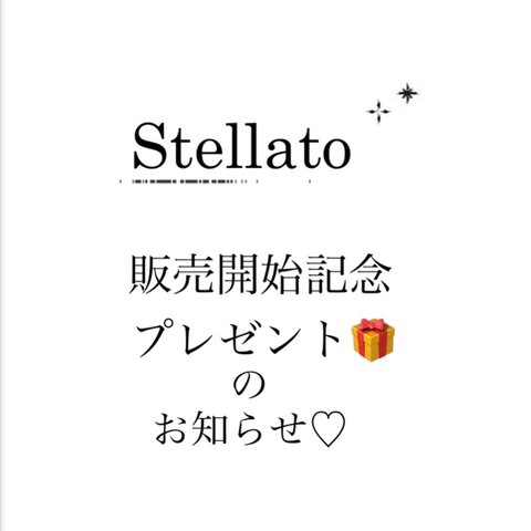 ご購入者　先着8名様にピアスをプレゼント🎁