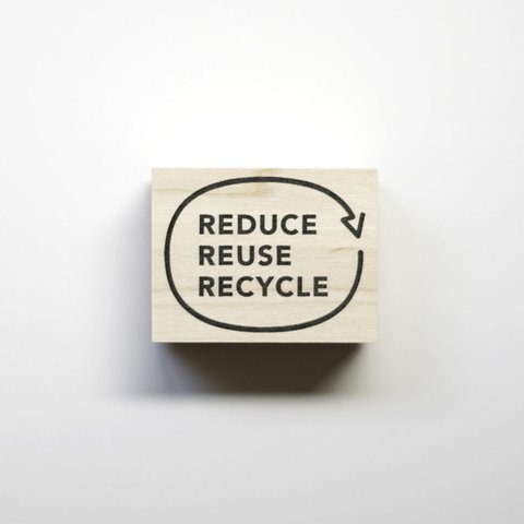 スタンプ - REDUCE / REUSE / RECYCLE -