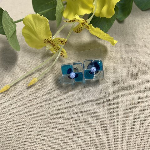 「紫陽花」シリーズ ピアス