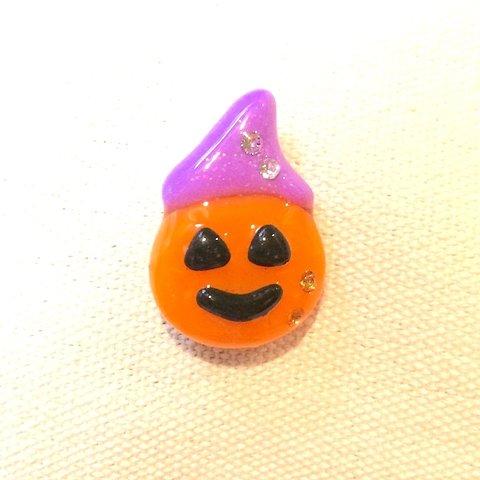 【限定ハロウィン価格☆】かぼちゃピンバッジ